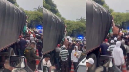 Captura de video del momento de los hechos