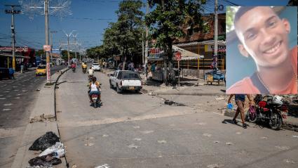 La víctima fue identificada como José Lora de la Hoz, de 22 años