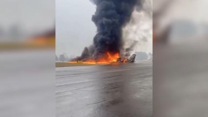 Momento del accidente