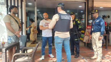 Momento de la captura