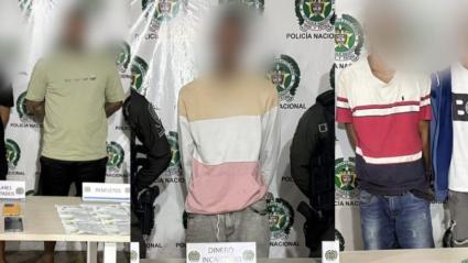 Fotografía los capturados 