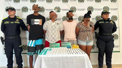 Fotografía suministrada por la Policía del Atlántico.