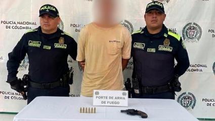 Fotografía suministrada por la Policía Metropolitana de Barranquilla.