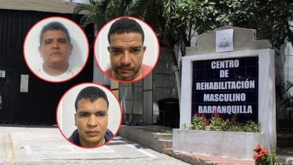 Los tres reclusos que se fugaron de la cárcel El Bosque