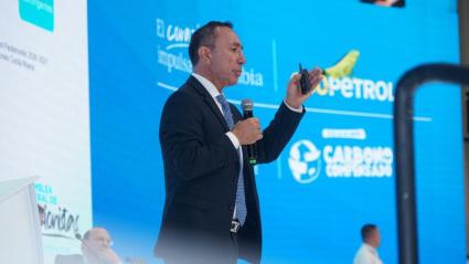 Ricardo Roa, presidente de Ecopetrol, durante la Asamblea de Accionistas.