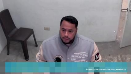 Captura de pantalla de alias Castor durante una audiencia.