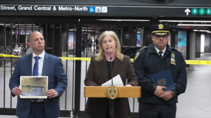 Jessica Tisch, jefa de la Policía de Nueva York.