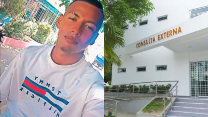 Kleivin Farid Osorio Escobar, de 23 años de edad, asesinado a tiros.