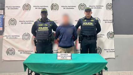 Captura por el delito de violencia contra servidor público.