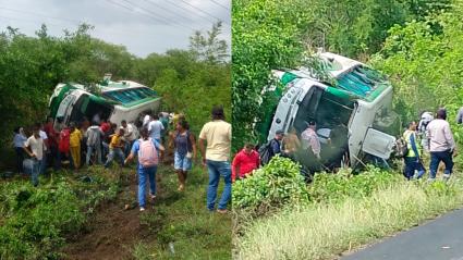 Momentos del accidente 