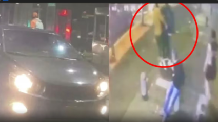 Vehículo donde presuntamente fue transportada Yulixa Toloza