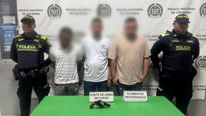 Fotografía de los capturados 