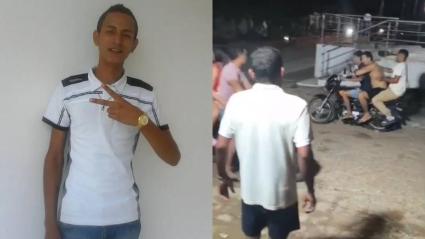 Carlos Andrés Valencia Rivera alias El Caremoco, de 25 años de edad, víctima mortal.