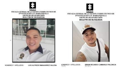 Luis Alfredo Manjarrez Valera y Brian Ricardo Camargo Palencia.