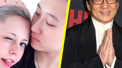 Jackie Chan y su hija
