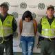 La mujer capturada por las autoridades