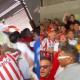Decenas de barristas se dieron cita en el estadio Metropolitano para despedir al barrista fallecido