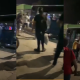 Captura de video de mujer golpeada en Santa Marta.