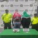 Los dos capturados presentaban antecedentes por hurto