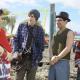 Sarah Hyland, Matt Prokop, Jimmy Bellinger, and David Del Rio en Geek Charming.