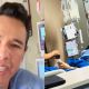 Diego Guauque reveló que leva más de cinco días hospitalizado