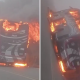 Momentos del incendio
