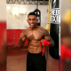 Boxeador Yeiner Gómez