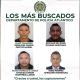 Cartel de los más Buscados en el Atlántico.