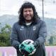 René Higuita, ya con 59 años de edad, es el actual entrenador de arqueros del Atlético Nacional.