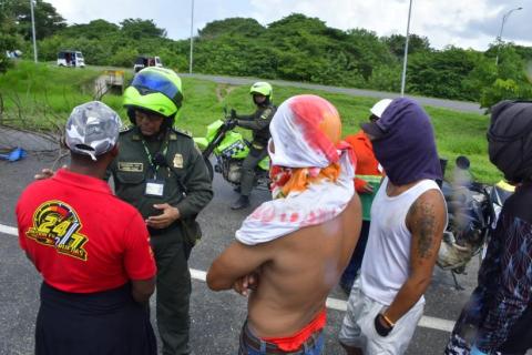 Imágenes del hecho. 