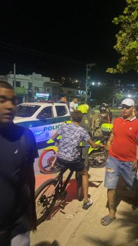 Imágenes del hecho. 