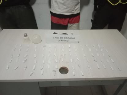 Las dosis de base de cocaína