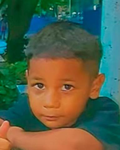 Jeikol José Acosta Benítez, de seis años, fallecido en Rebolo.