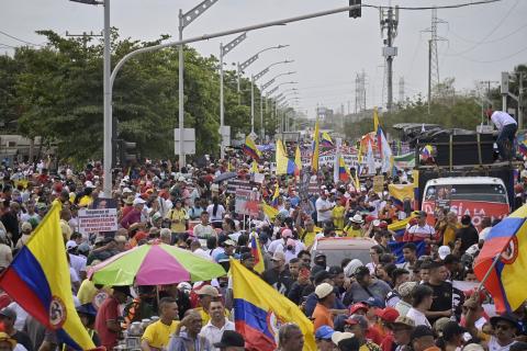 Marchas en Barranquilla