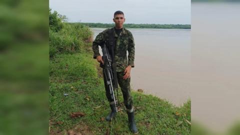 Anderson Bohórquez, soldado asesinado en Guaviare.