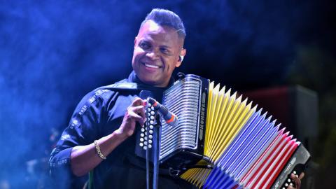 Omar Geles, artista histórico del vallenato.