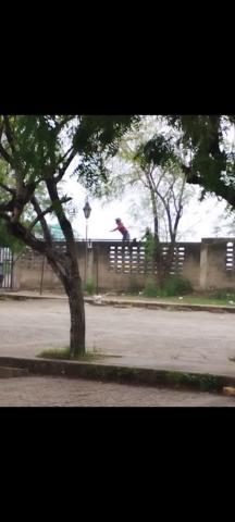 Parqueadero de la Universidad del Atlántico.